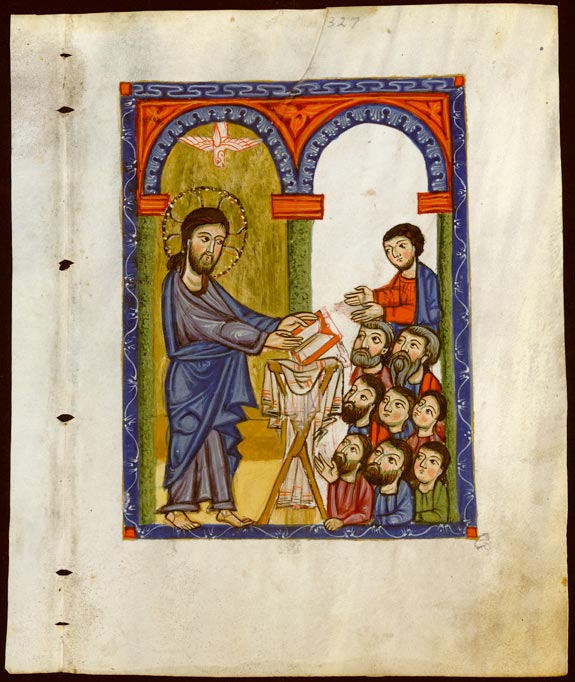 Jesus reading Isaiah (Lk 4:16-30) - "The Spirit of the Lord is upon me ..."